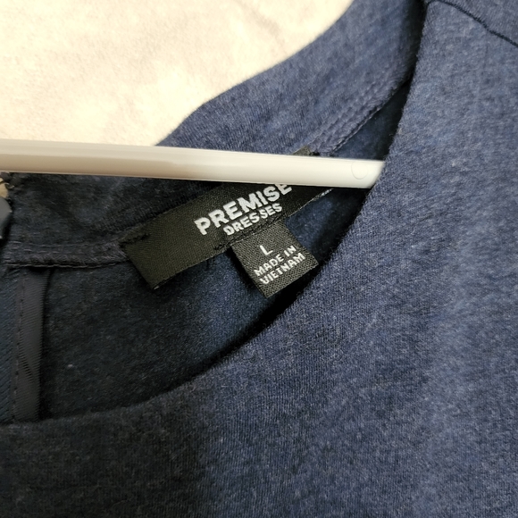 Premise Dresses Brand Navy Dress - Picture 2 of 4